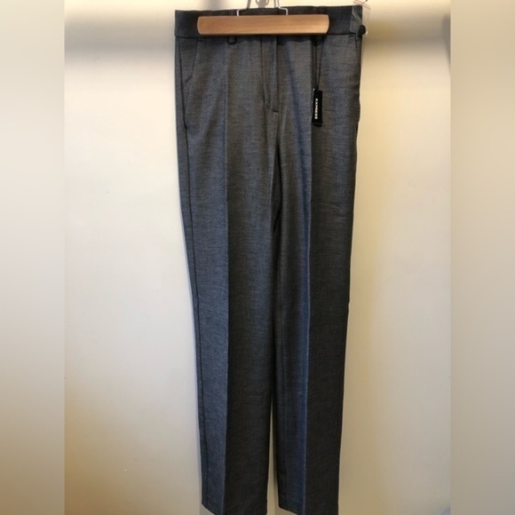 Express Pants - BRAND new/tags attached. EXPRESS dress pants. 00R. Grey.